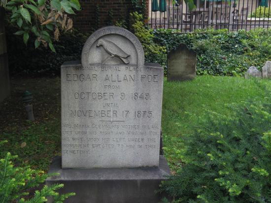 Edgar Allan Poe's Grave Site and Memorial